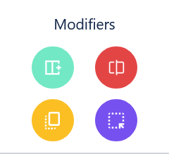 Modifier Palette