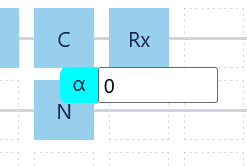 Rx Gate default dropdown